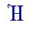   H%  